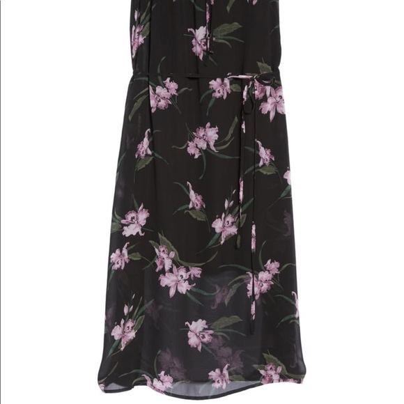 NWT BB Dakota Sarah Sheer Floral Ruffle Dress XS - Picture 14 of 16
